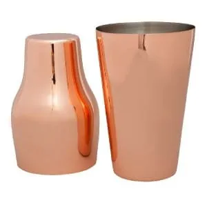 Lorraine Parisienne shaker rame 650 ml acciaio