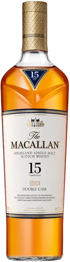 Macallan Double Cask Whisky 15 Anni Single Malt