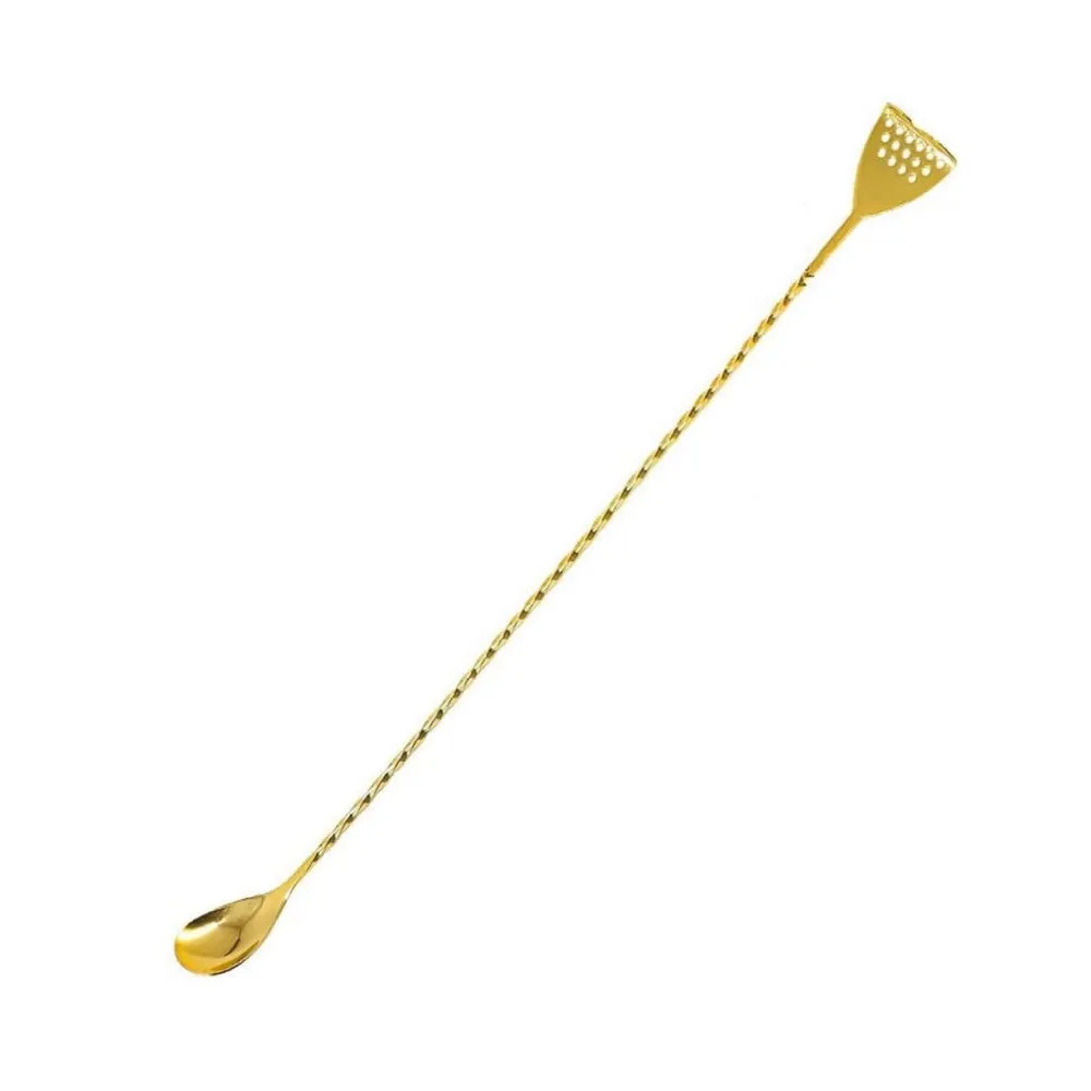 Cocktail Ceremony Birdy bar spoon strainer 40 cm argento