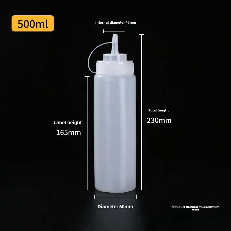 Cocktail Ceremony Squeeze Bottiglia 500ml Trasparente