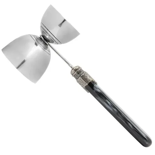 Urban Bar Classico jigger acciaio martellato 25/50 ml