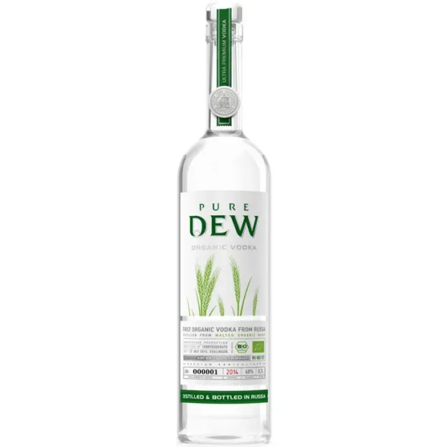 Pure Dew Vodka Russa Bio Organic