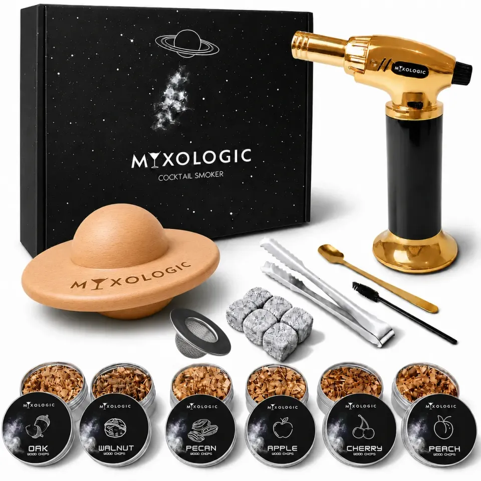 Mixologic Saturn kit affumicatore cocktail con chips