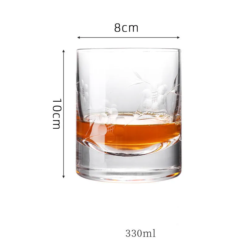 Cocktail Ceremony bicchiere vetro inciso 330 ml