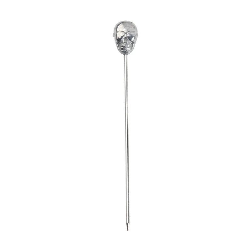 Cocktail Ceremony Skull picks acciaio set 10 pezzi 11 cm