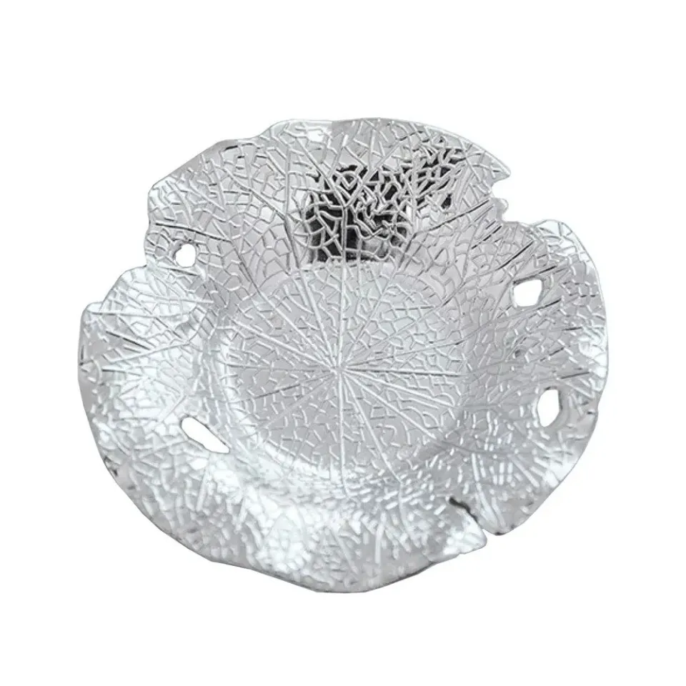 Cocktail Ceremony Coaster Holey Argento Set 6pz garnish 8cm