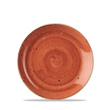Churchill Stonecast Rosso piatto piano 16,5 cm 6 pz