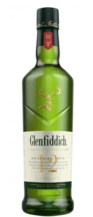 Glenfiddich 12 Anni Single Malt Whisky Scozzese Fruttato