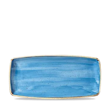 Showbar Stonecast Blu Puntinato vassoio 29,5x15cm 6 pz