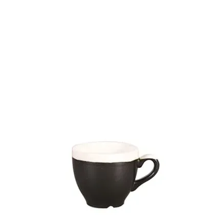 Churchill Monochrome Nero Onice tazzina caffè 10 cl 6 pezzi