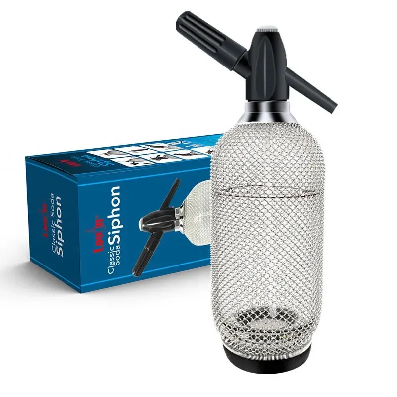 Cocktail Ceremony Soda Siphon sifone soda 1 l rosso carbonazione