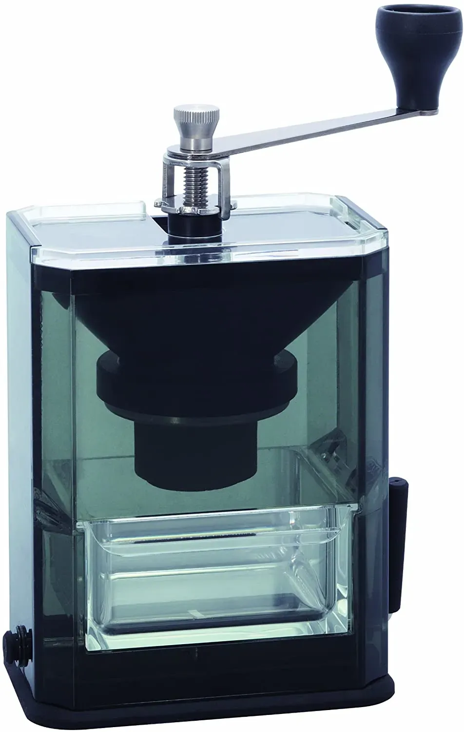Hario Macinacaffè Manuale Acrylic Clear macine ceramica