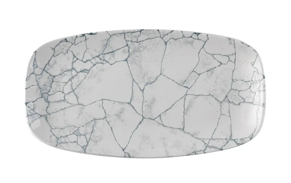 Showbar Studio Prints Kintsugi Piatto Oblungo 35,5 cm 6 Pezzi