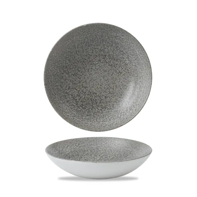 Showbar Dudson Evo Origins Natural Grey pasta bowl 24,8cm 6 pezzi