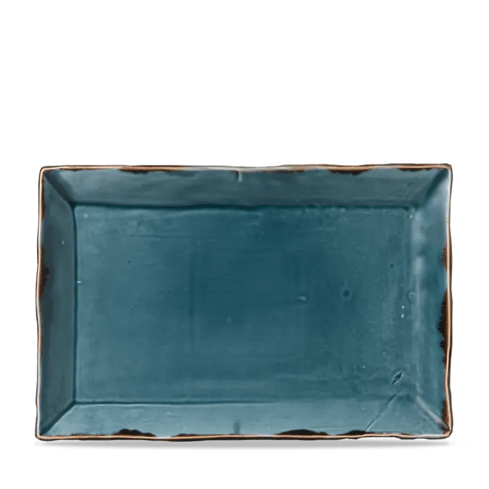 Showbar Harvest Blue vassoio rettangolare 28x19cm conf. 6 blu
