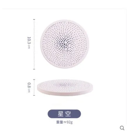 Cocktail Ceremony sottobicchieri ceramica tondi 6 pezzi