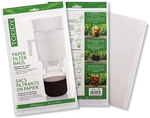 Toddy Cold Brew filtro carta per cold brew
