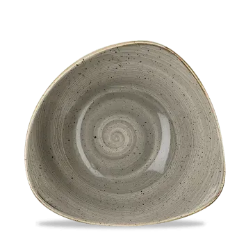 Showbar Stonecast Grigio Piatto Fondo Triangolare 18,5 cm 6 Pezzi