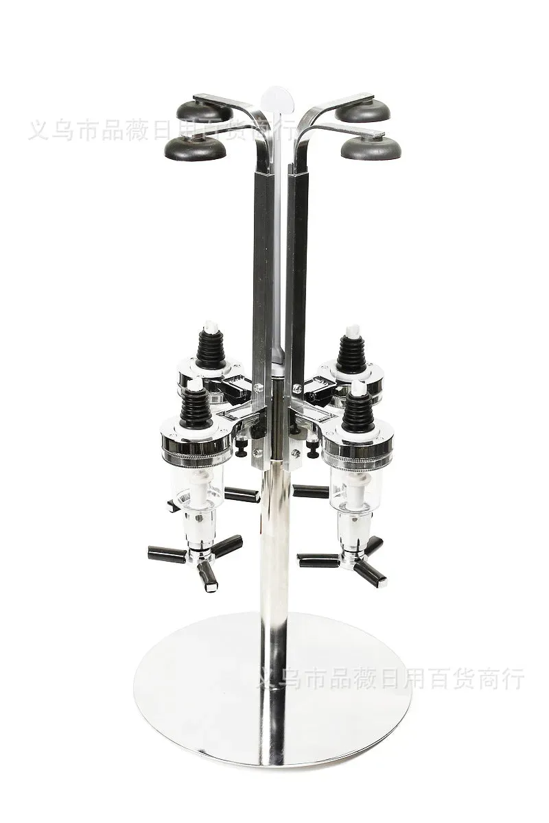 Cocktail Ceremony rack 4 versatori dosatori 25ml auto-pour