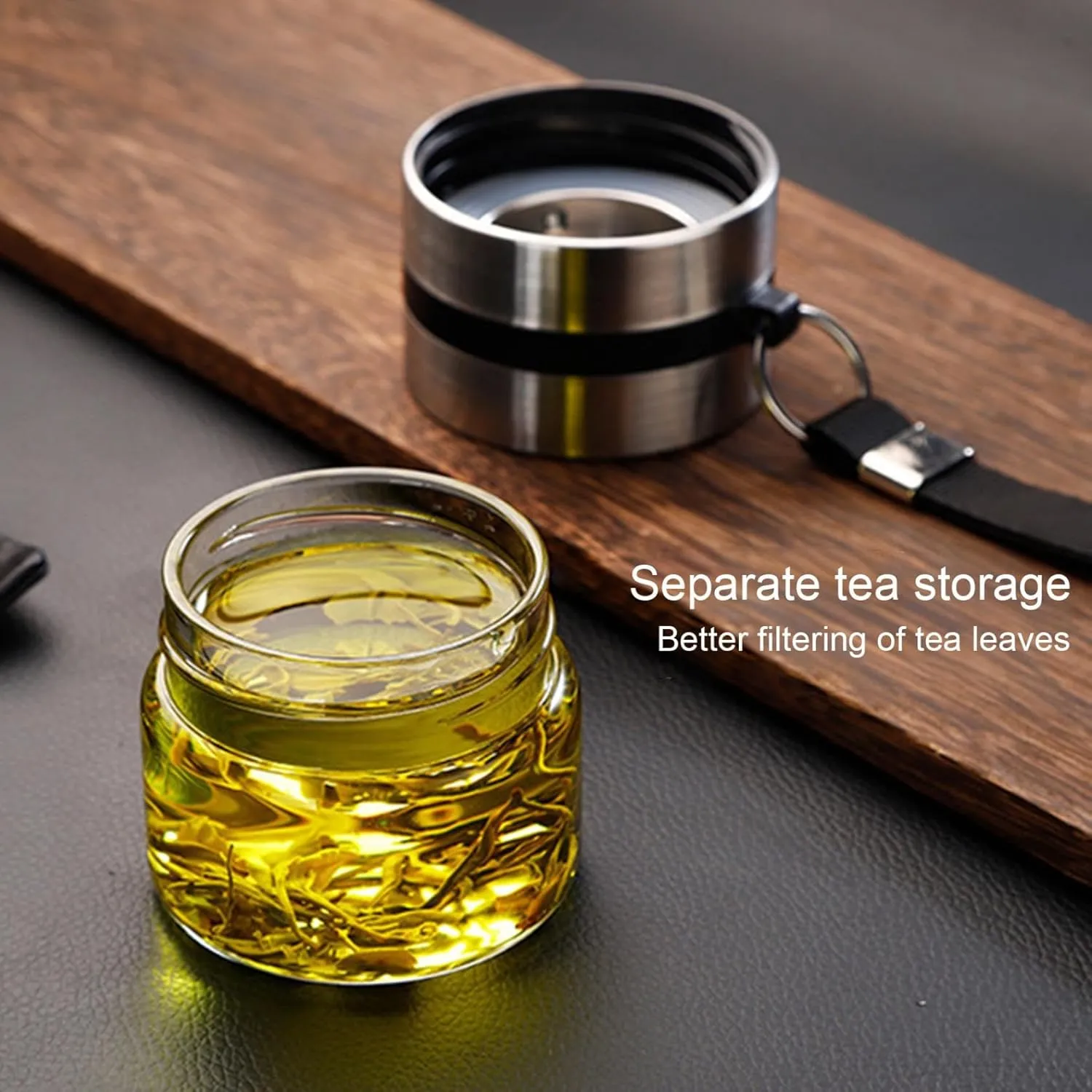 Cocktail Ceremony Separation Cup tazza infusore 450ml nera