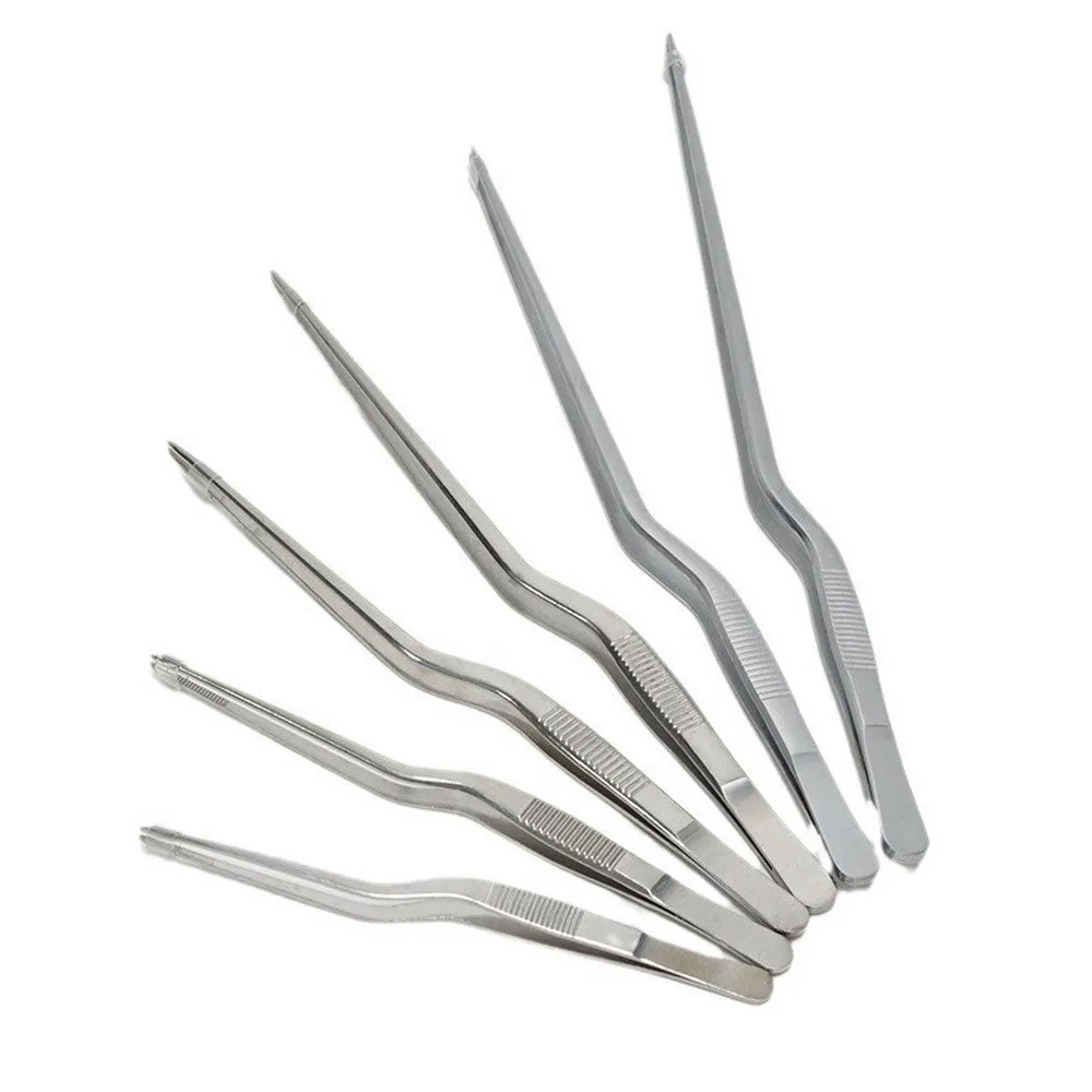 Cocktail Ceremony Curved 16cm pinzette bar argento