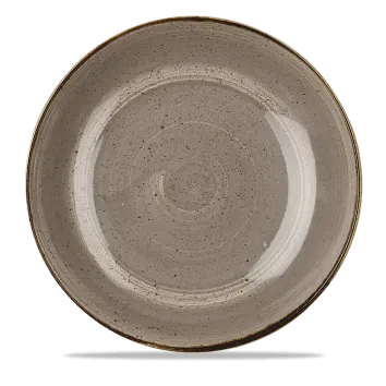 Showbar Stonecast Grigio Puntinato Piatto Fondo 31 cm 6 pz