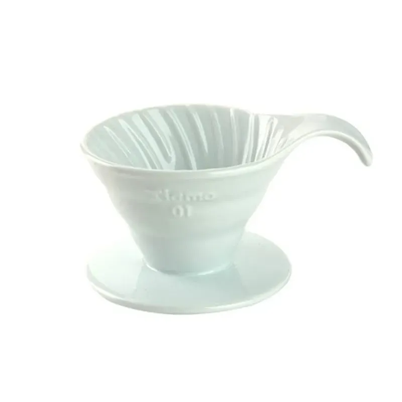 TI AMO Coffee Tools dripper ceramica bianco 2-4 tazze filtro