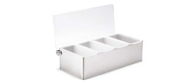 Showbar Condiment Holder portacondimenti 4 scomparti