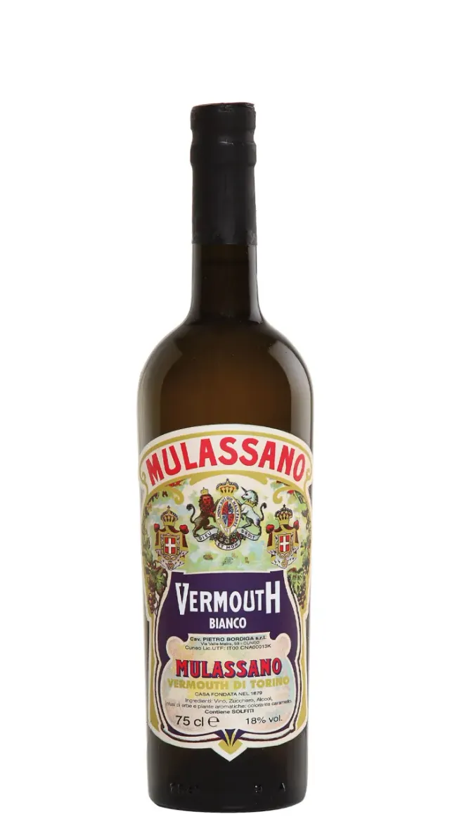 Mulassano Vermouth Bianco aperitivo dolce-salato