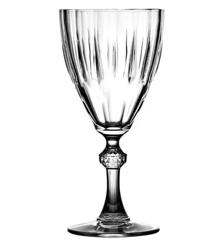 Pasabahce Diamond calice acqua 30cl 12 pezzi vetro intagliato