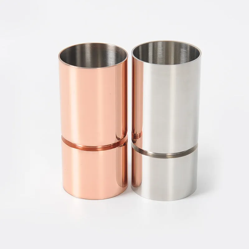 Cocktail Ceremony Cylinder jigger dosatore argento