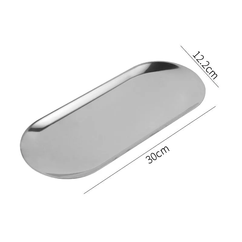 Cocktail Ceremony vassoio servizio acciaio 30x12,2 cm specchio
