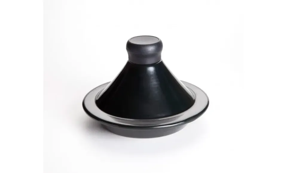 Tajine Nera Miniatura 14 cm Servizio 4 Pezzi Porcellana