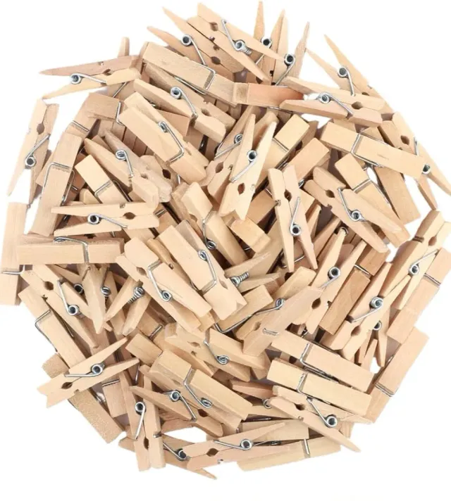 Cocktail Ceremony mollette garnish 50 pezzi mini legno