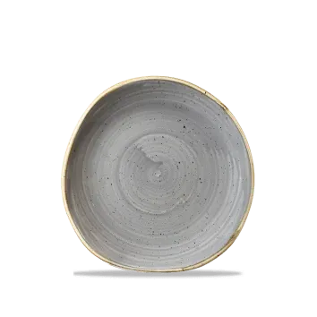 Churchill Stonecast Trace piatto piano 18,6cm grigio 6pz