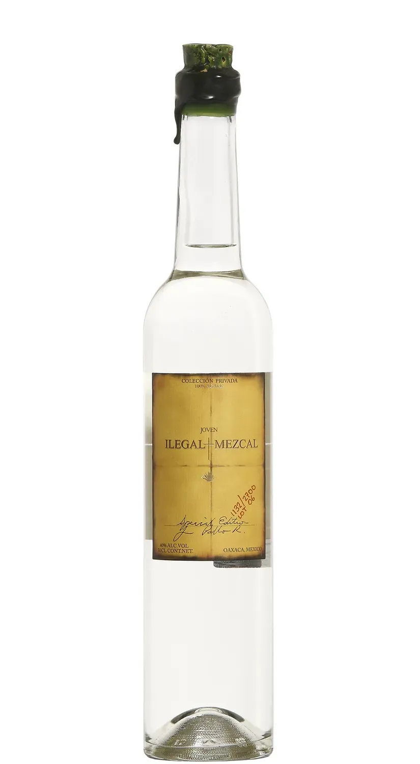 Ilegal Joven mezcal artigianale agave note floreali