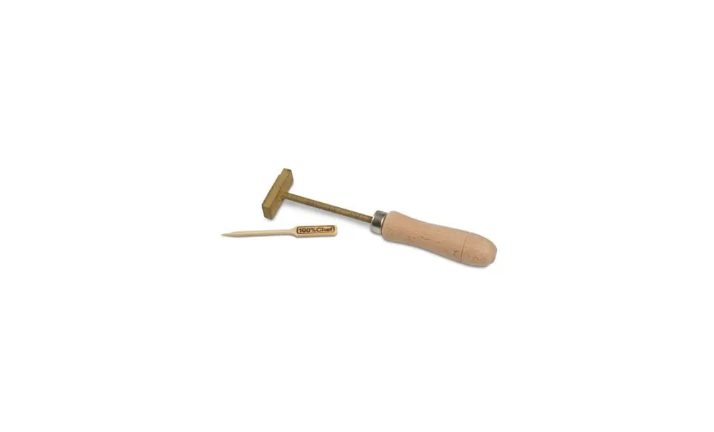 Showbar Marchiatore a fuoco personalizzato 5,5x3 cm
