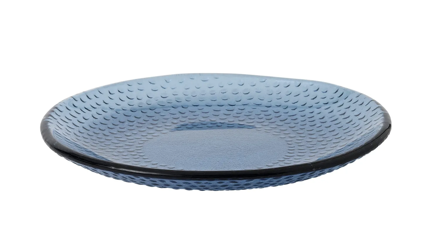 Showbar Isla Organic Glass piatto vetro 22,5 cm 6 pezzi organico