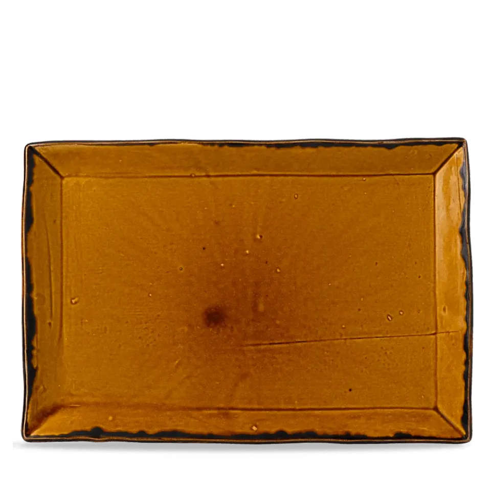 Showbar Harvest Brown vassoio rettangolare 34,5x23,3cm 6 pezzi