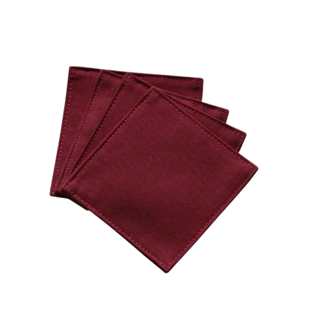 Cocktail Ceremony Red Wine sottobicchiere stoffa 9x9 cm
