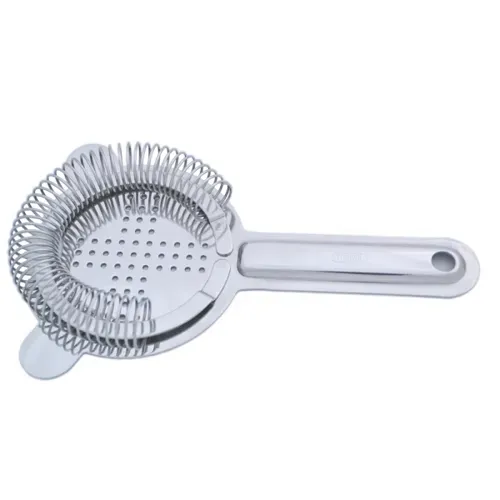 Lorraine Mirror Two Prong strainer 2 dentini argento