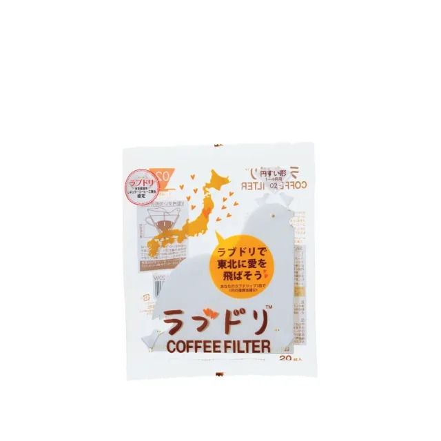 Hario V60 02 Love Bird filtri caffè carta
