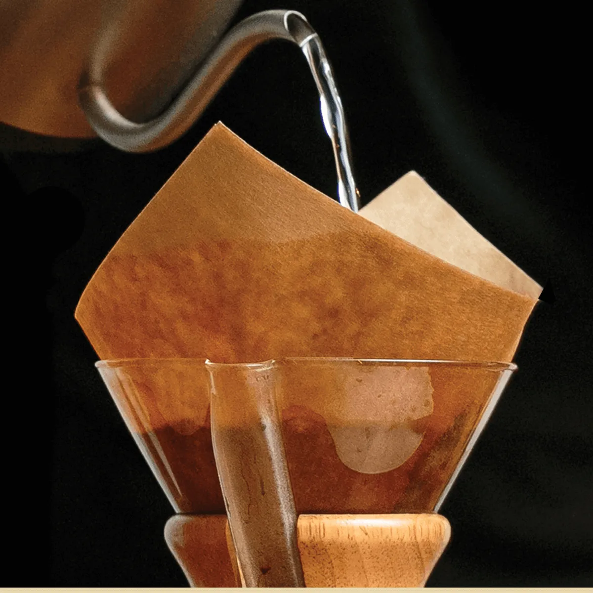 Chemex FSU-100 filtri caffè marroni 100 pezzi