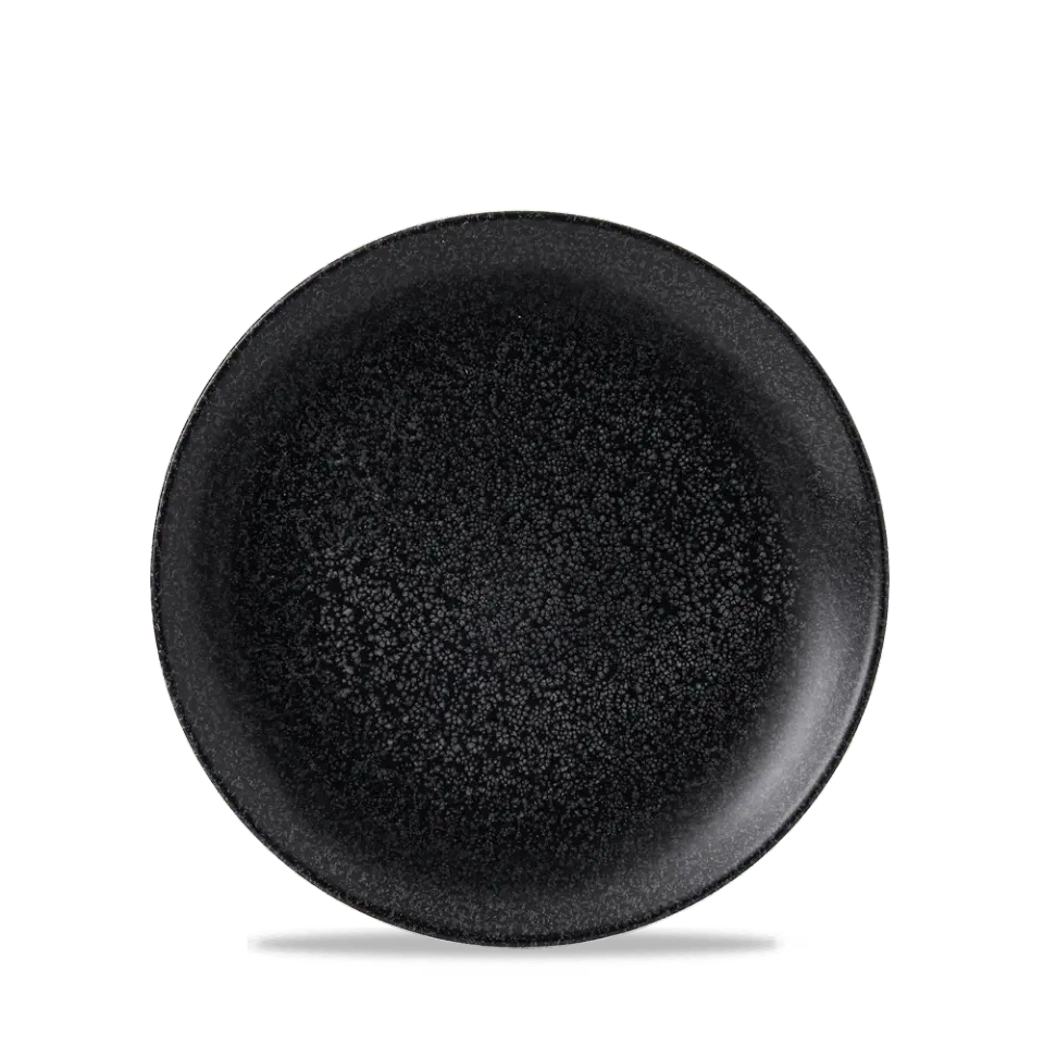 Dudson Evo Origins piatto coupe 16,5 cm nero 6 pz