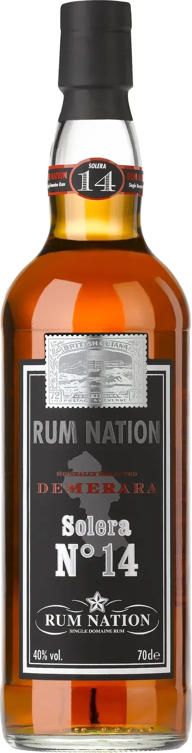 Rum Nation Demerara Solera N°14 Rum 70 cl Guyana
