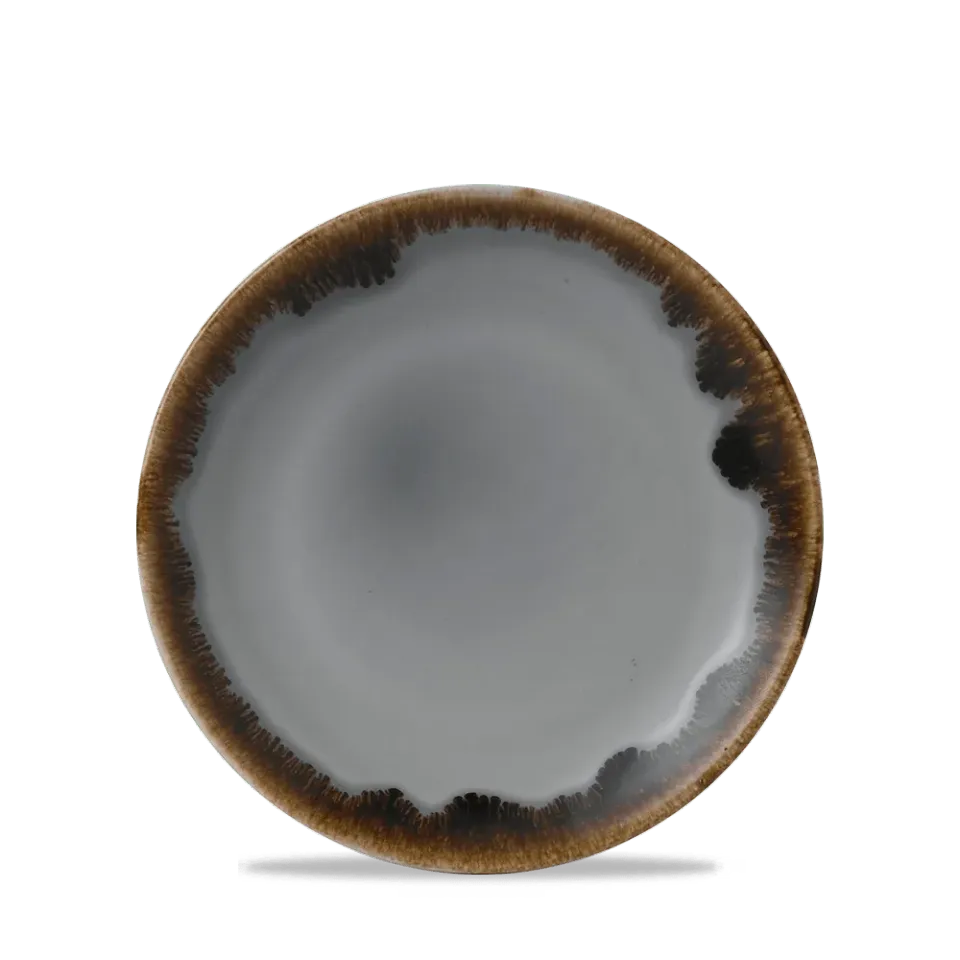 Dudson Harvest Grey piatto piano 6x16,5cm coupe macchiato