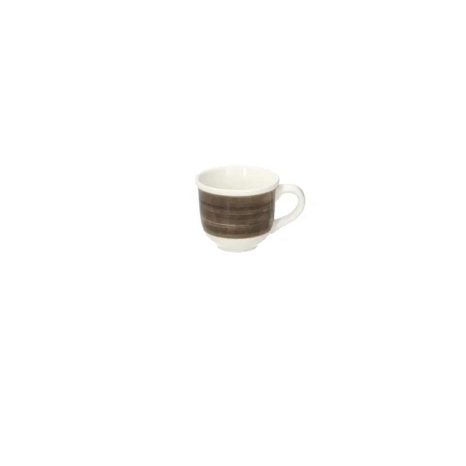 Showbar Tognana B-Rush Grey tazza caffè 100 ml 6 pezzi porcellana