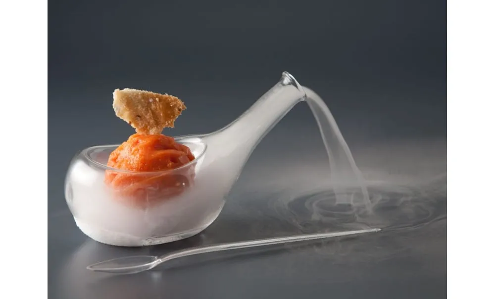 Barchef Nitro Glass mini piatto scenico 75 ml 17x8 cm