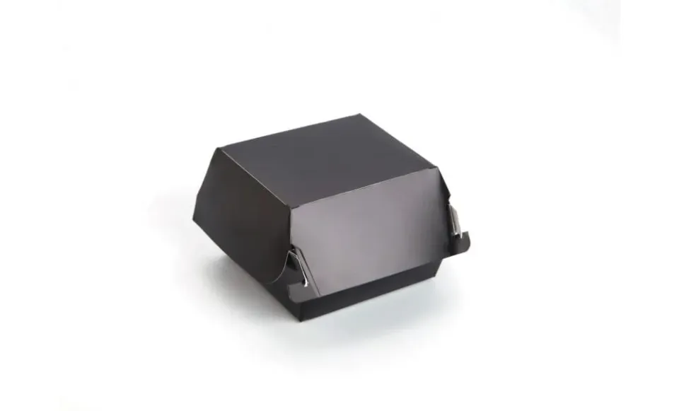 Contenitore nero panino 9x8x5 cm 100 pezzi