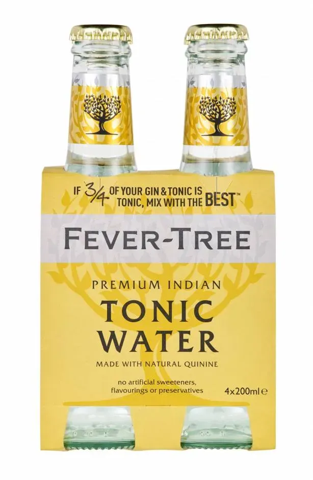 Fever-Tree Tonic Water acqua tonica 4x20 cl chinino naturale